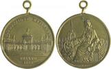 Italien - Mailand Bronzemedaille, mit Orig.Öse a.d. National Ausstellung -