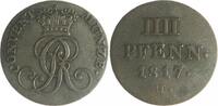 Braunschweig und Lüneburg - Hannover 4 Pfennig 1817 H. Georg III. 1760-1... 40,00 EUR  plus 12,00 EUR verzending