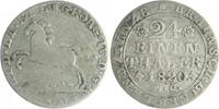 Braunschweig und Lüneburg - Braunschweig,Herzogtum 1/24 Taler Carl II. unter Vormundschaft Georg IV. 1820-1823 -