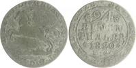 Braunschweig und Lüneburg - Braunschweig,Herzogtum 1/24 Taler Carl II. unter Vormundschaft Georg IV. 1820-1823 -