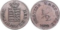 Sachsen-Meiningen 1/2 Kreuzer Bernhard Erich Freund 1821-1866 -