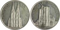 Köln - Stadt Zinnmedaille a.d. Weiterbau des Domes Weiller -