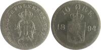 Norwegen 10 Öre Oskar II. 1972-1905 -