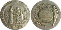 Frankreich Bronzemedaille, versilbert IV. Republik 1947-1959 -