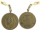 Allgemein Messingmedaille Zur Erinnerung a.d. 90. Geburtstag des Kaisers Wilhelm -