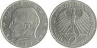 Bundesrepublik Deutschland - BRD 2 Deutsche Mark (DM) Max Planck -