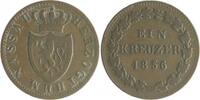 Nassau 1 Kreuzer Adolph 1839-1866 -