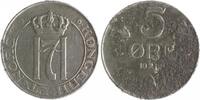 Norwegen 5 Öre Haakon VII. 1905-1957 -