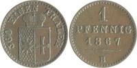 Waldeck-Pyrmont 1 Pfennig Georg Victor 1852-1893 -
