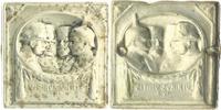 Allgemein Abzeichen, versilbert VIRIBUS UNITIS, mit den Bb. der 4 Verbündeten -