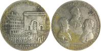 Allgemein Messingmedaille, versilbert a.d. Einzug der Verbündeten in Paris -