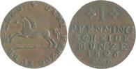 Braunschweig und Lüneburg - Braunschweig,Herzogtum 1 Pfennig Carl II. Selbständig 1823-1830 -