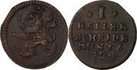 Hessen-Kassel 1 Heller Karl 1670-1730 -