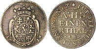 Hessen-Kassel 1/8 Taler (4 Albus) Karl 1670-1730 -