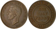 Australien 1/2 Penny George VI. 1936-1952 -