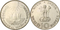 Indien 10 Rupees F.A.O. - Schwimmende Lotusblume -