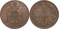 Haus Habsburg 1 Kreuzer 1859 A Franz Joseph I. 1848-1916 vz 15,00 EUR  Excl. 15,00 EUR Verzending