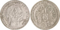 Haus Habsburg 10 Kreuzer 1869 Franz Joseph I. 1848-1916 vz 20,00 EUR  Excl. 15,00 EUR Verzending