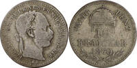 Haus Habsburg 10 Krajczar 1870 KB Franz Joseph I. 1848-1916 ss 25,00 EUR  Excl. 15,00 EUR Verzending