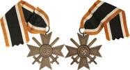 Drittes Reich Kriegsverdienstkreuz 1939 f.st 65,00 EUR  Excl. 15,00 EUR Verzending