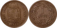 Haus Habsburg 1 Krajczar 1885 KB Franz Joseph I. 1848-1916 ss-vz 15,00 EUR  Excl. 15,00 EUR Verzending