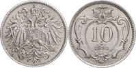 Haus Habsburg 10 Heller 1893 Franz Joseph I. 1848-1916 st 10,00 EUR  Excl. 15,00 EUR Verzending