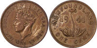 Kanada-Neufundland Small Cent 1941 Georg V. 1910-1936 Kr., ss 10,00 EUR  Excl. 15,00 EUR Verzending