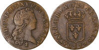 Frankreich Liard 1721 S - Reims Ludwig XV. 1715-1774 f.ss 90,00 EUR  Excl. 15,00 EUR Verzending