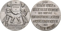 Allgemein Medaille, versilbert a.d. Kriegsbeginn -
