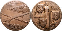 Allgemein Bronzemedaille a. 20 Jahre deutsch-französischen Vertrag u.d. Kanalisierung der Mosel -