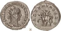 Roman Empire AR Antoninianus Trajan Decius, ADVENTVS AVG, Emperor on horseback -