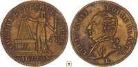 France jeton / rechenpfennigs Death of Louis XVIII., Nürnberg, Für die gerechte sache -