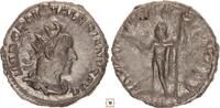 Roman Empire AR Antoninianus Valerian I., IOVI CONSERVATORI, Jupiter standing -