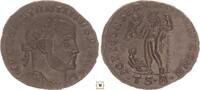 Roman Empire follis Constantine I., Jupiter standing, Thessalonica -