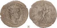 Roman Empire Antoninianus Philip I., VICTORIA AVG Victory advancing right -