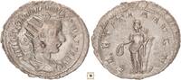 Roman Empire Antoninianus Gordian III., LAETITIA AVG N, Laetitia standing -