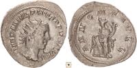 Roman Empire Antoninianus Philip I., ANNONA AVGG, Annona standing -