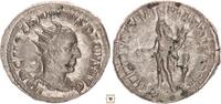 Roman Empire Antoninianus Trajan Decius, GENIVS ERERC ILLYRICIANI, Genius standing -