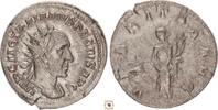 Roman Empire Antoninianus Trajan Decius, VBERITAS AVG, Uberitas standing -