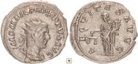 Roman Empire Antoninianus Philip I., AEQVITAS AVG, Aequitas standing -