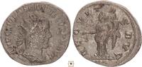 Roman Empire AR Antoninianus Volusian, AEQVITAS AVG, Aequitas standing -