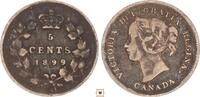 Canada 5 cents Victoria -