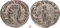 Roman Empire AR Antoninianus Valerian I., APOLINI CONSERVA, Apollo standing -