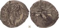 Roman Empire AR denarius Antoninus Pius, COS IIII, Clasped hands holding Caduceus -