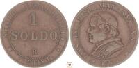 Italy-Papal States 1 soldo Pio IX. -