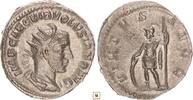 Roman Empire Antoninianus Volusian, VIRTVS AVGG, Virtus standing -