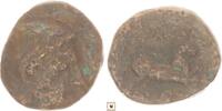 Greek - Kings of Macedon AE 15mm Alexander III. the Great, Head of Apollo / Horse -