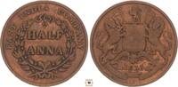 India 1/2 anna British, East India Company -