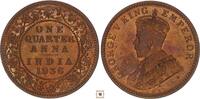 India 1/4 anna George V., Calcutta -