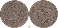 USA large cent Coronet Head -